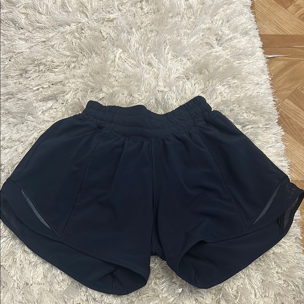 Girl dark blue Athletic Shorts